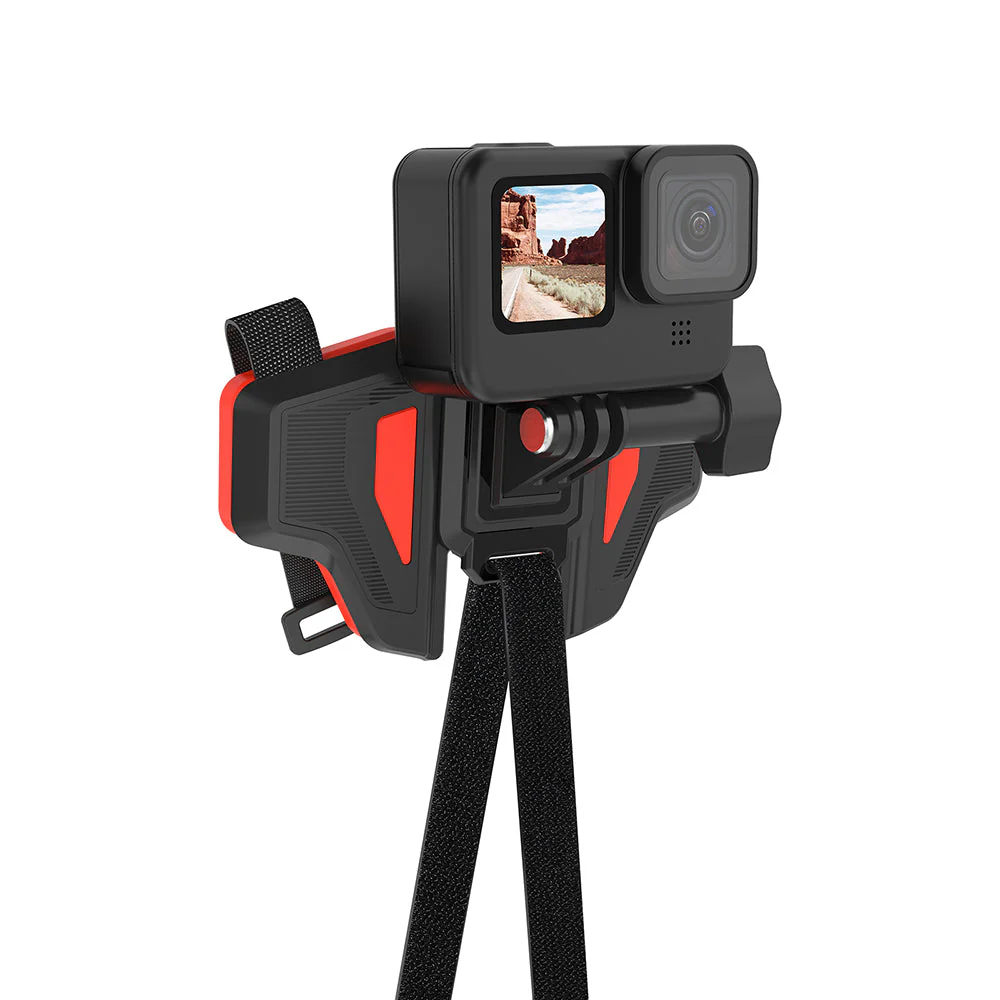 TELESIN Motorcycle Helmet Chin Strap Mount for Action Camera - Image 5