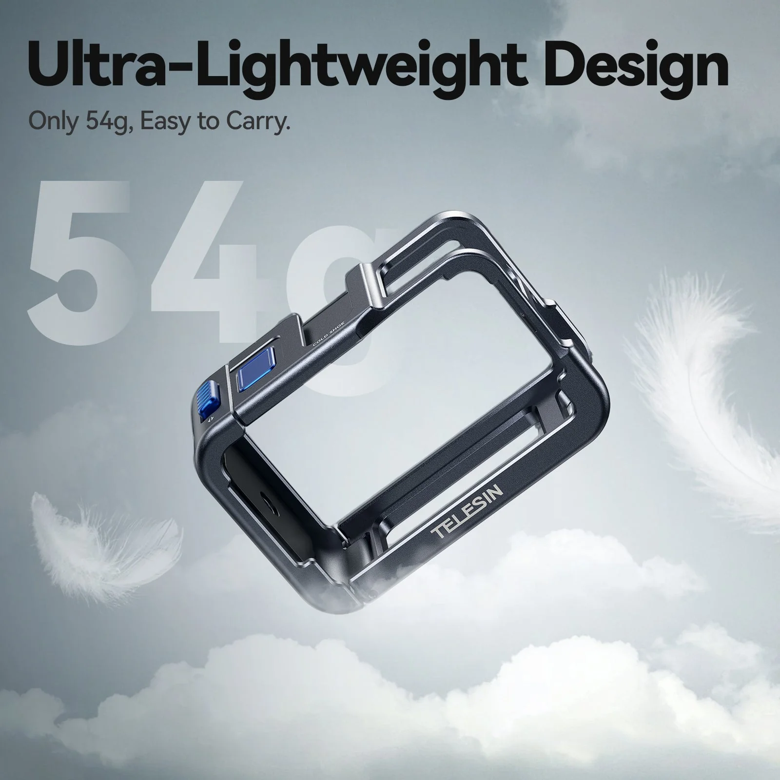 Ultra-light Metal Cage for DJl Action 5 Pro/4/3 - Image 5