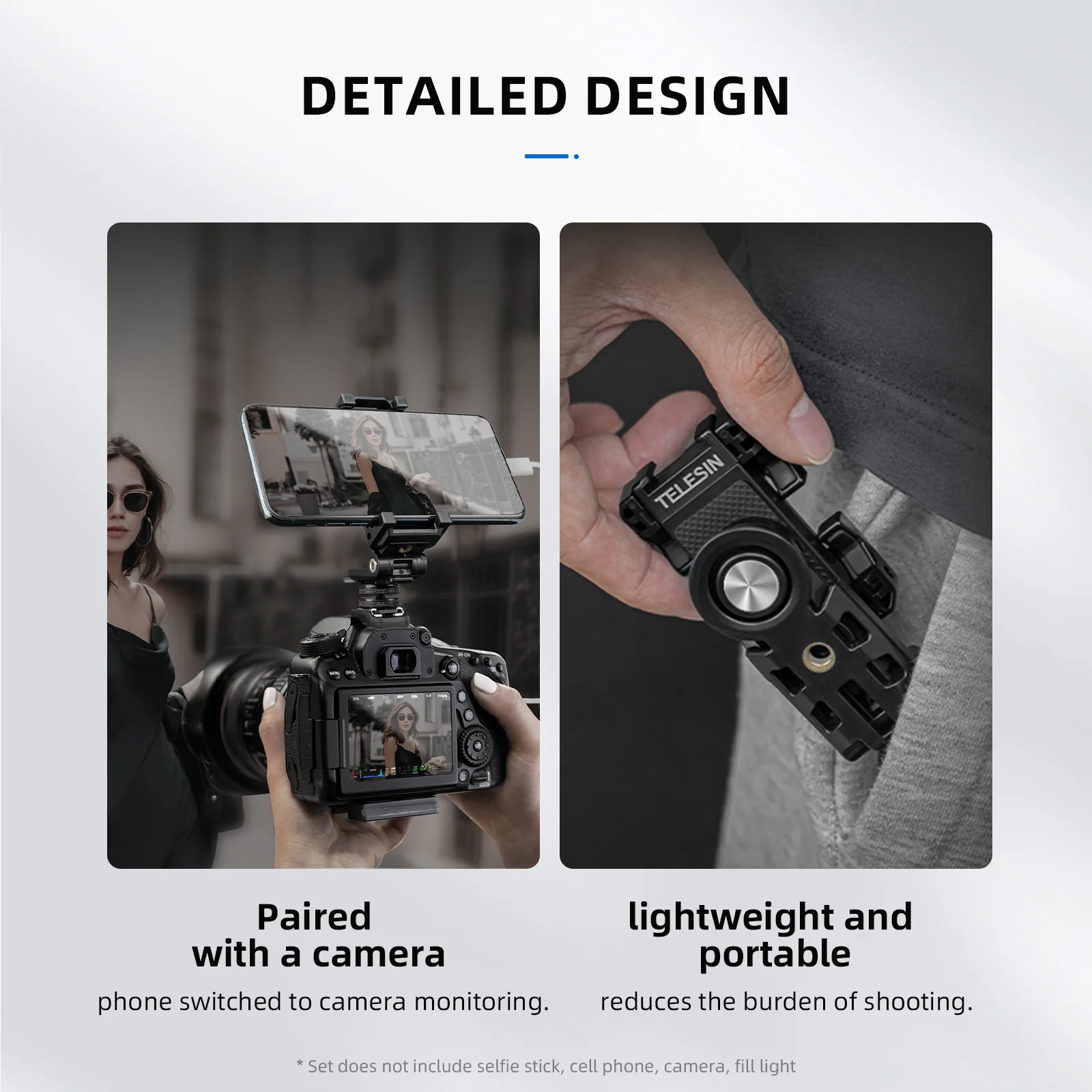 TELESIN Multifunctional Mobile Phone Holder - Image 14