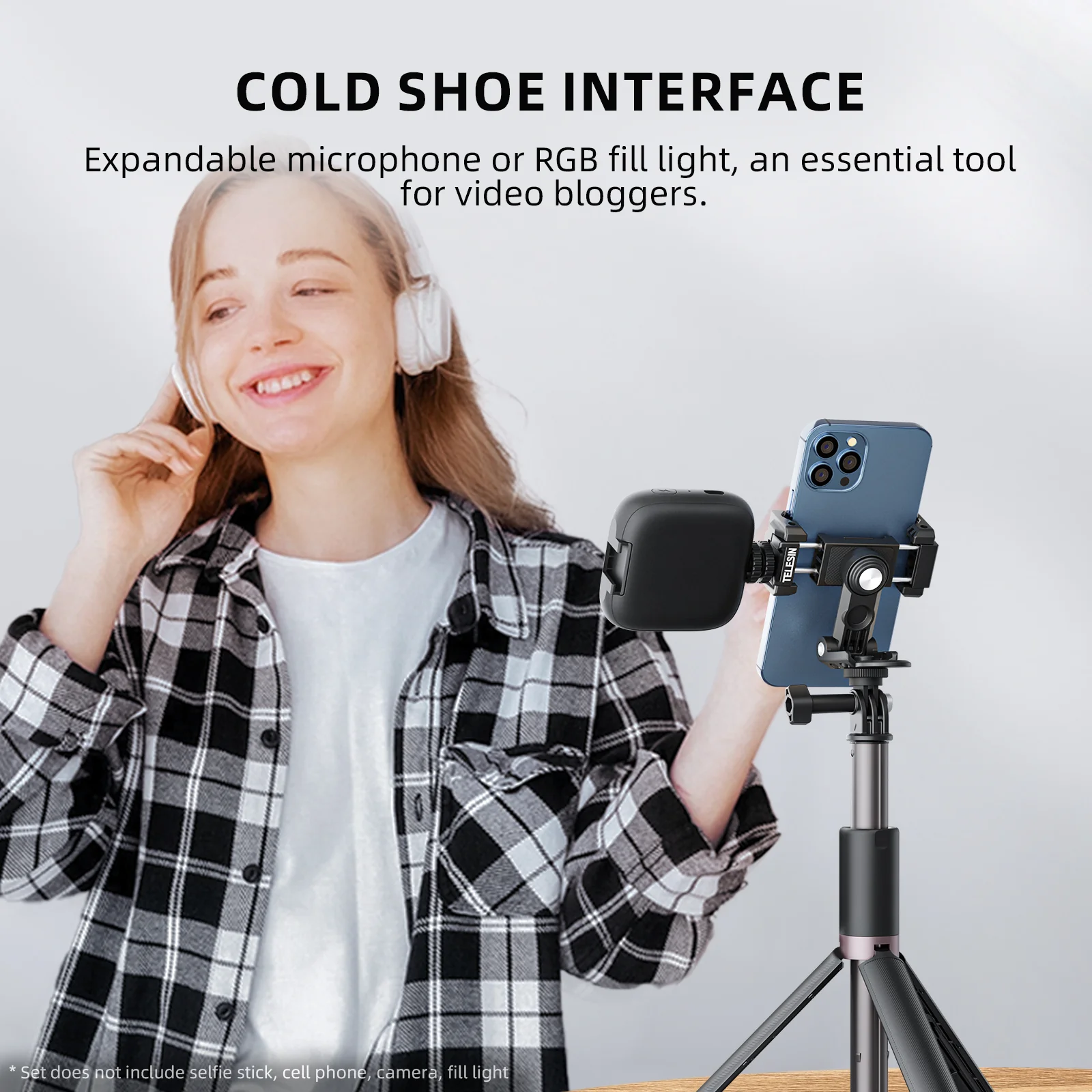 TELESIN Multifunctional Mobile Phone Holder - Image 8