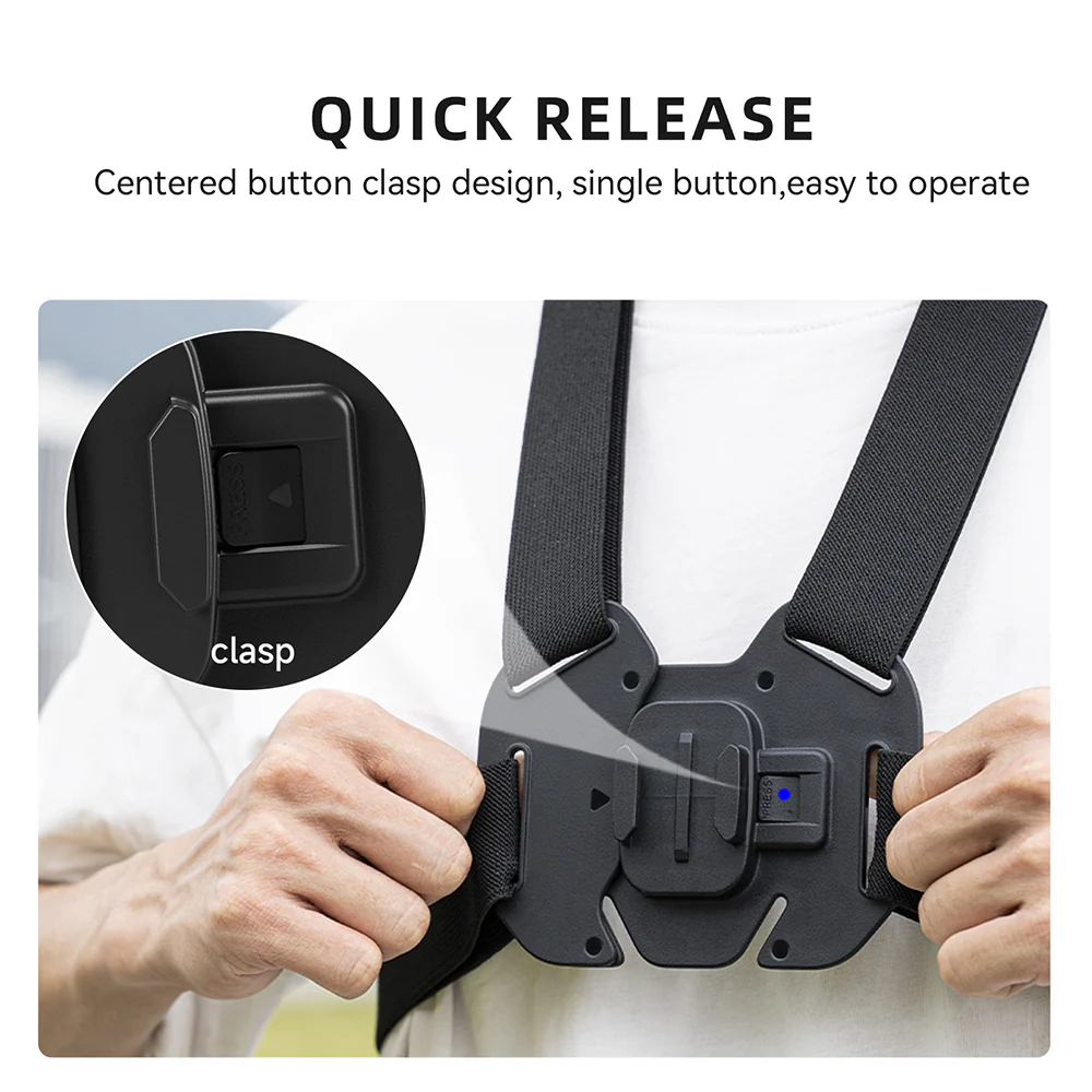 TELESIN New Vest Chest Strap for Action Cameras - Image 8