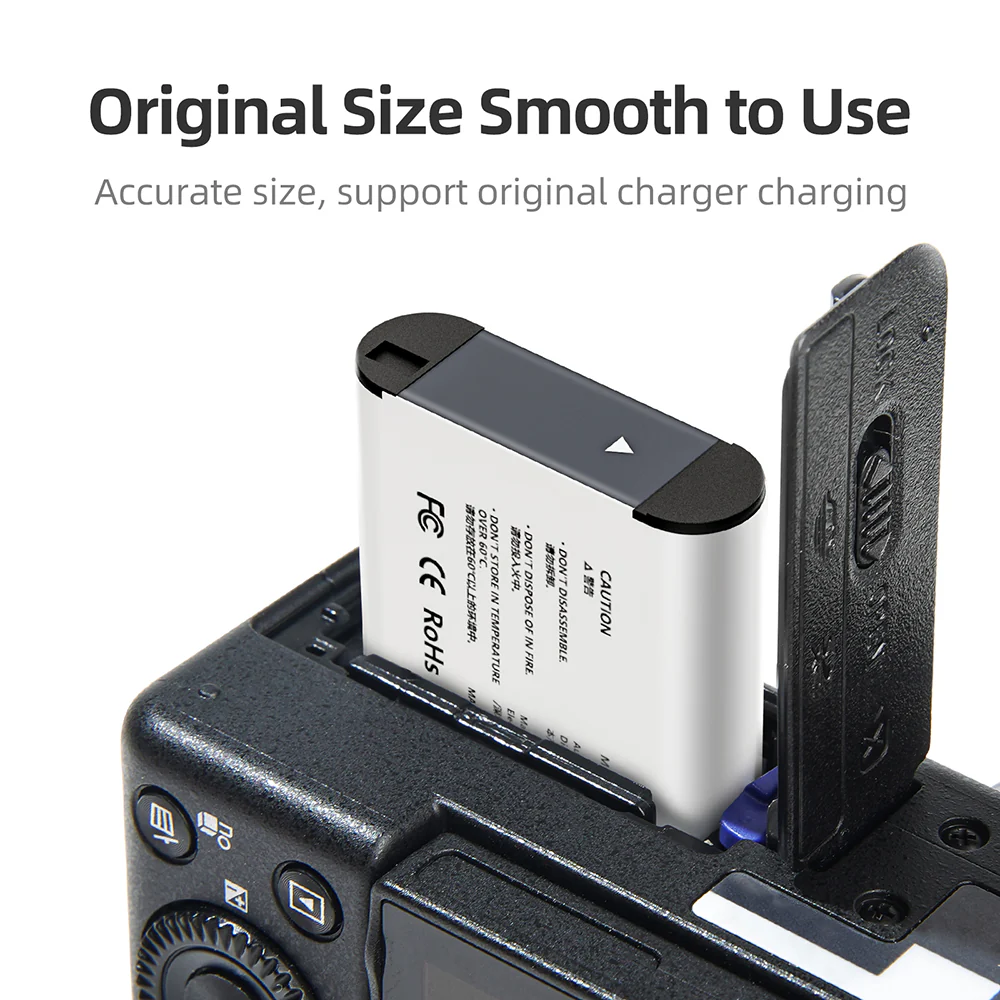 TELESIN NP-BX1 Battery for Sony - Image 10