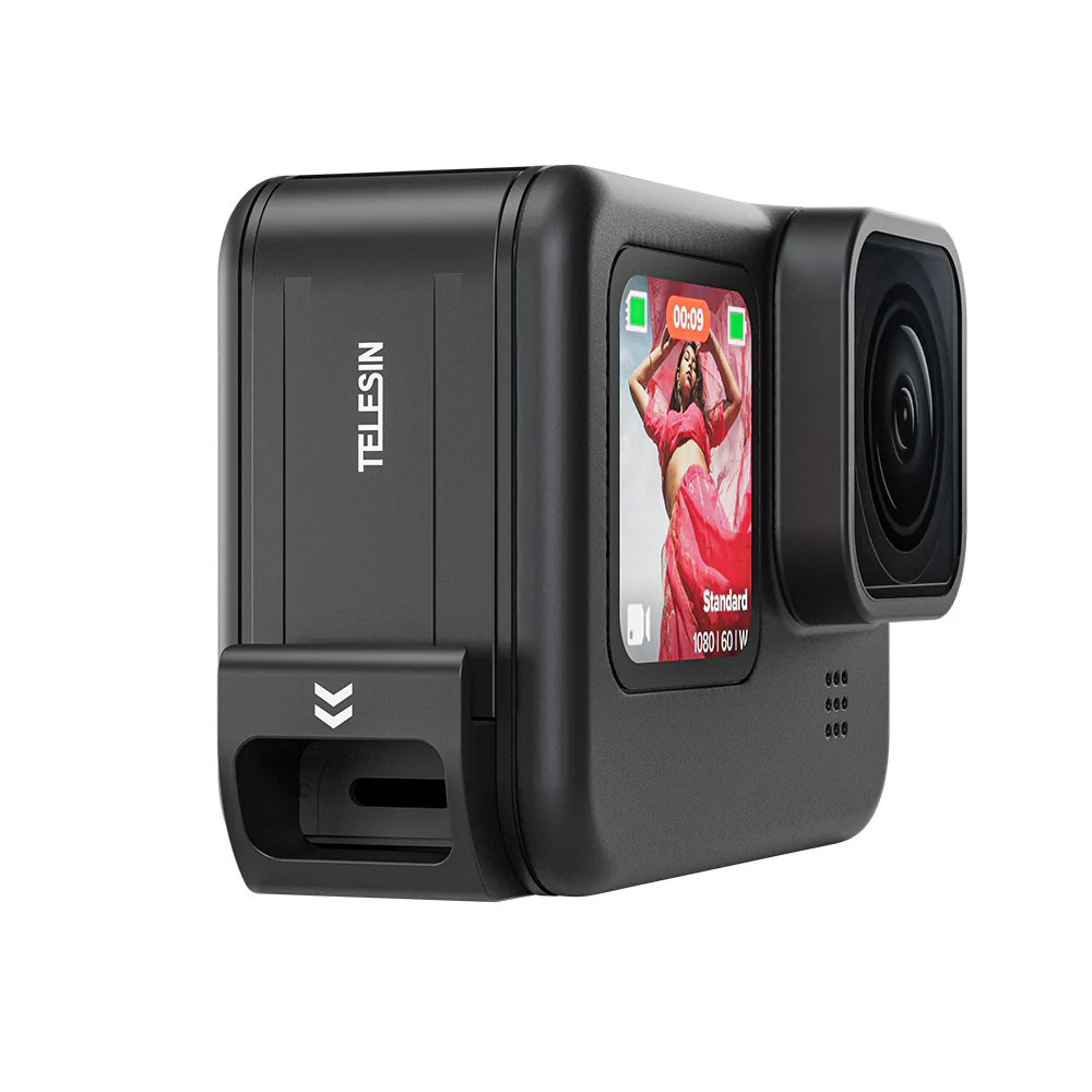 TELESIN Plastic Rechargeable Side Cover Rainproof Snowproof for GoPro 12/11/10/9 - Image 5
