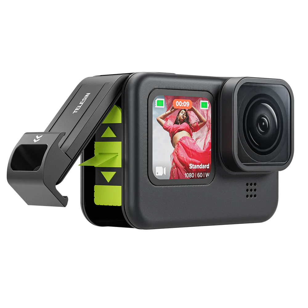 TELESIN Plastic Rechargeable Side Cover Rainproof Snowproof for GoPro 12/11/10/9 - Image 6