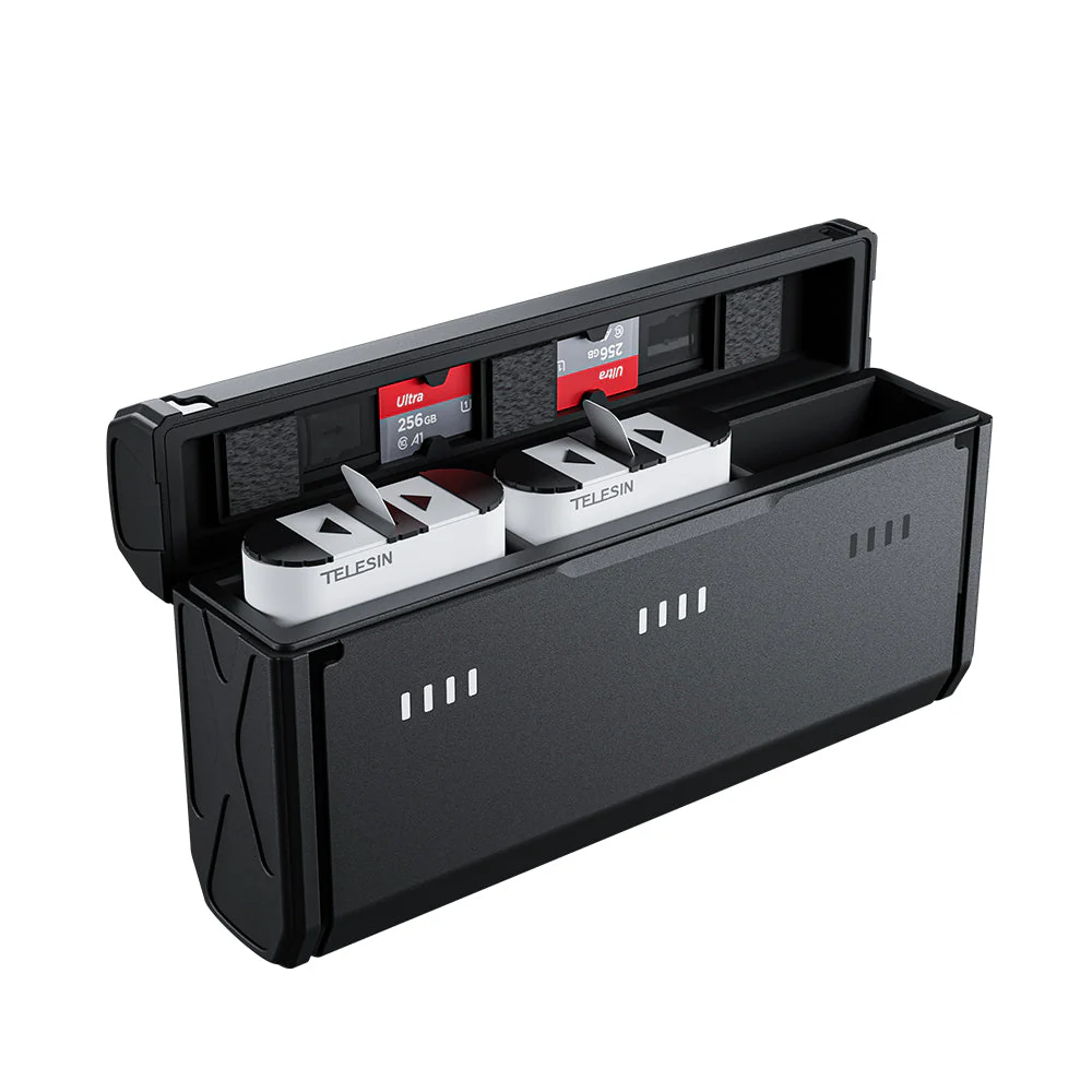 TELESIN Pocket Multifunctional Storage Charging Box for GoPro 9/10/11/12 - Image 7