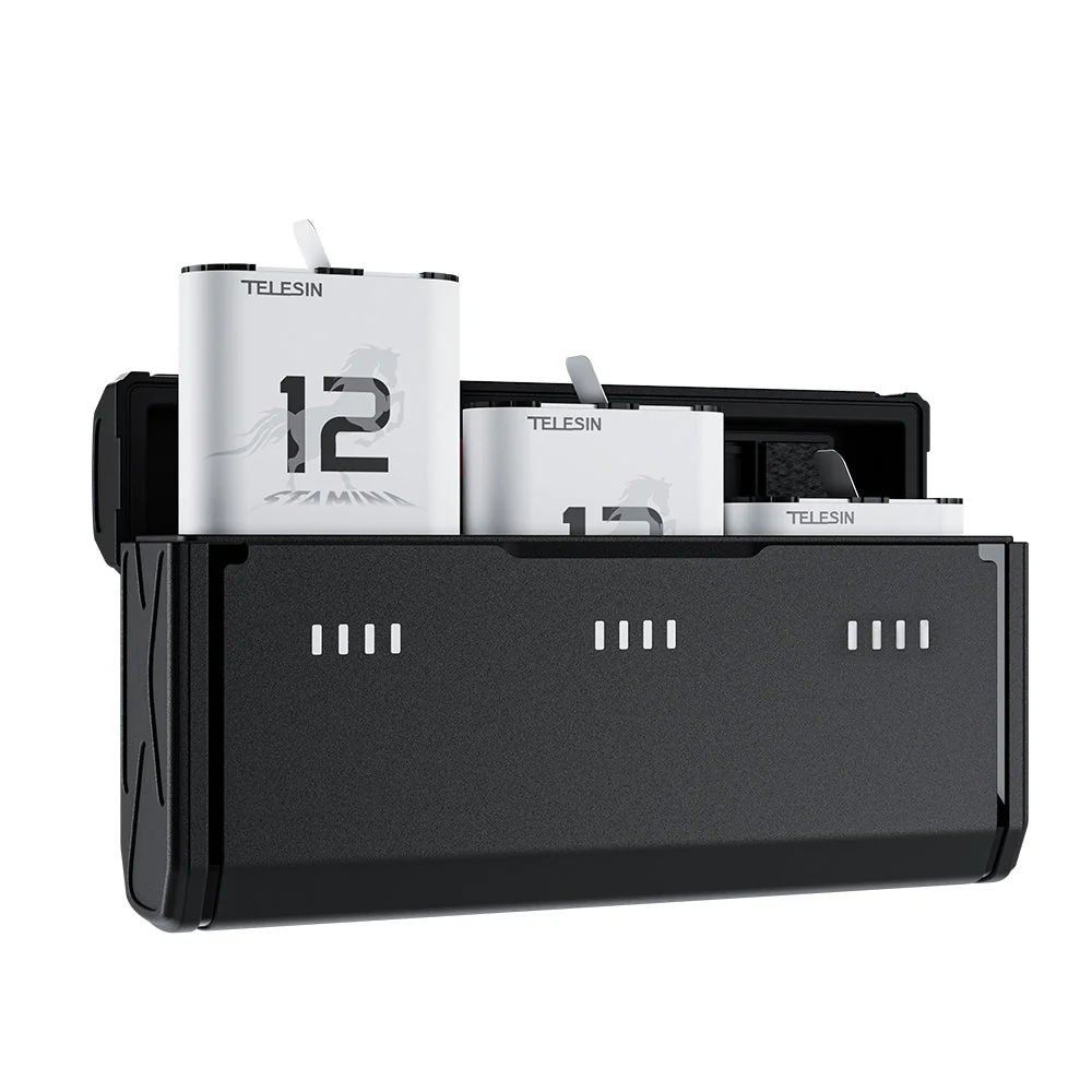 TELESIN Pocket Multifunctional Storage Charging Box for GoPro 9/10/11/12 - Image 8