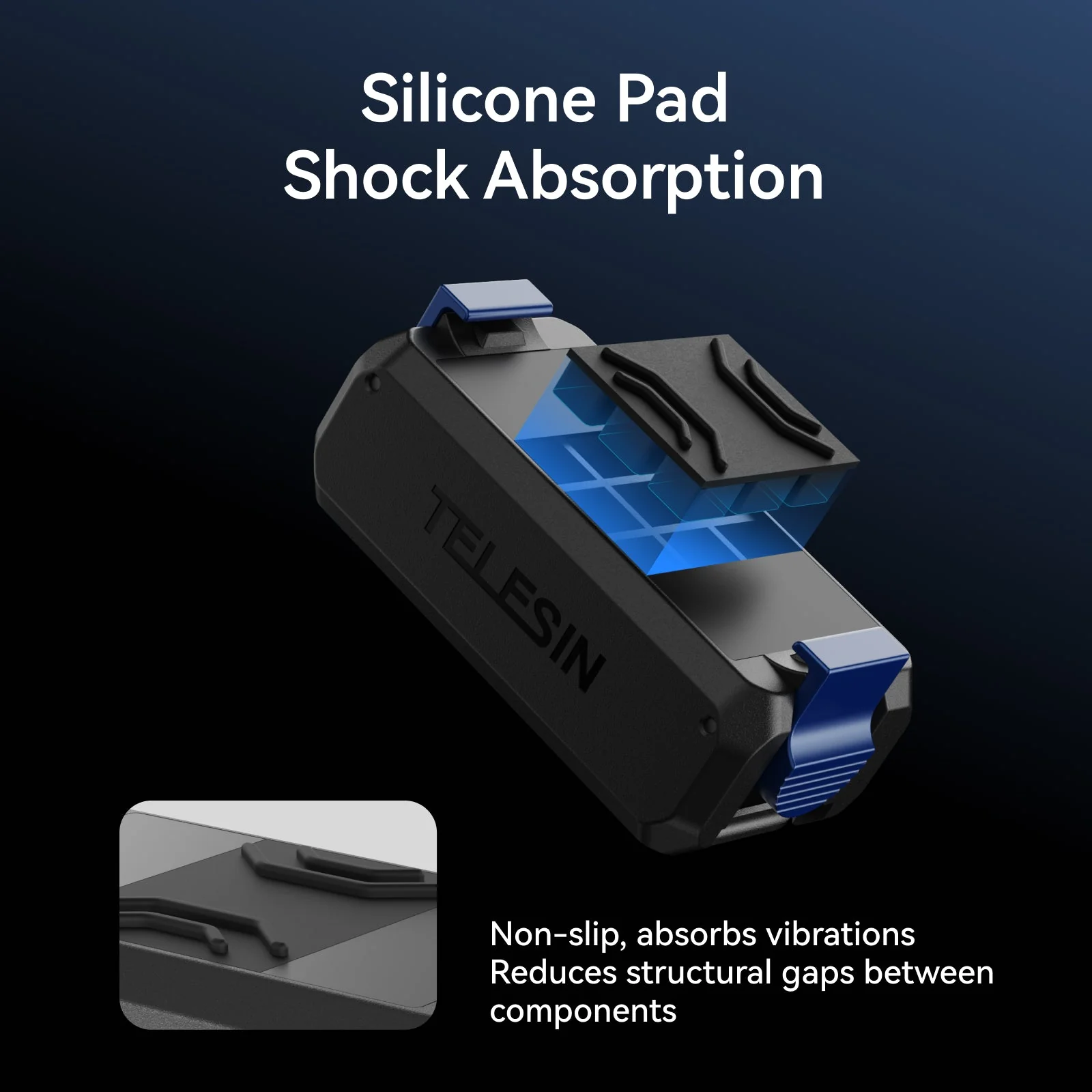 TELESIN Quick-Detach Mount For Action 5/4/3 - Image 6