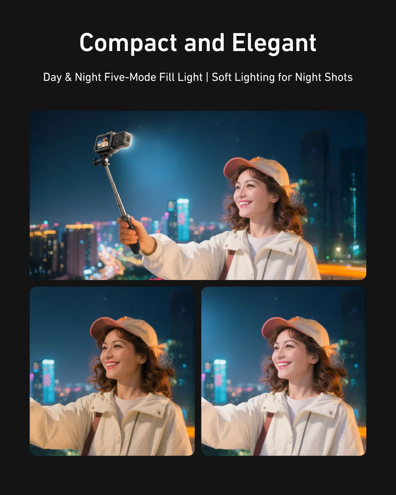 Telesin Quick-Release Fill Light For Action 5 pro/4/3 - Image 4