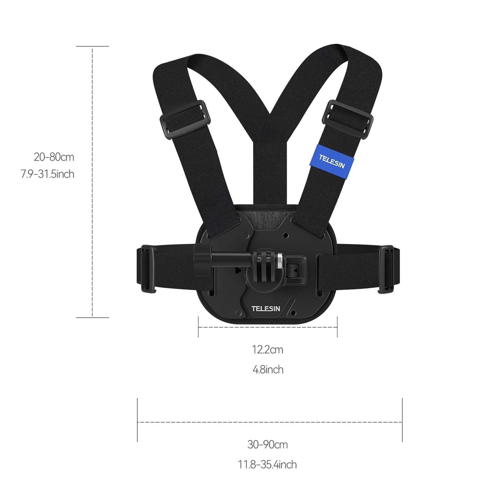 TELESIN Quick-release Vest Chest Strap - Image 7
