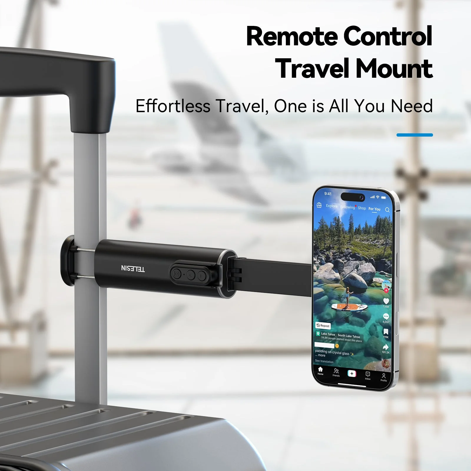Telesin Magnetic Travel Phone Holder - Image 2