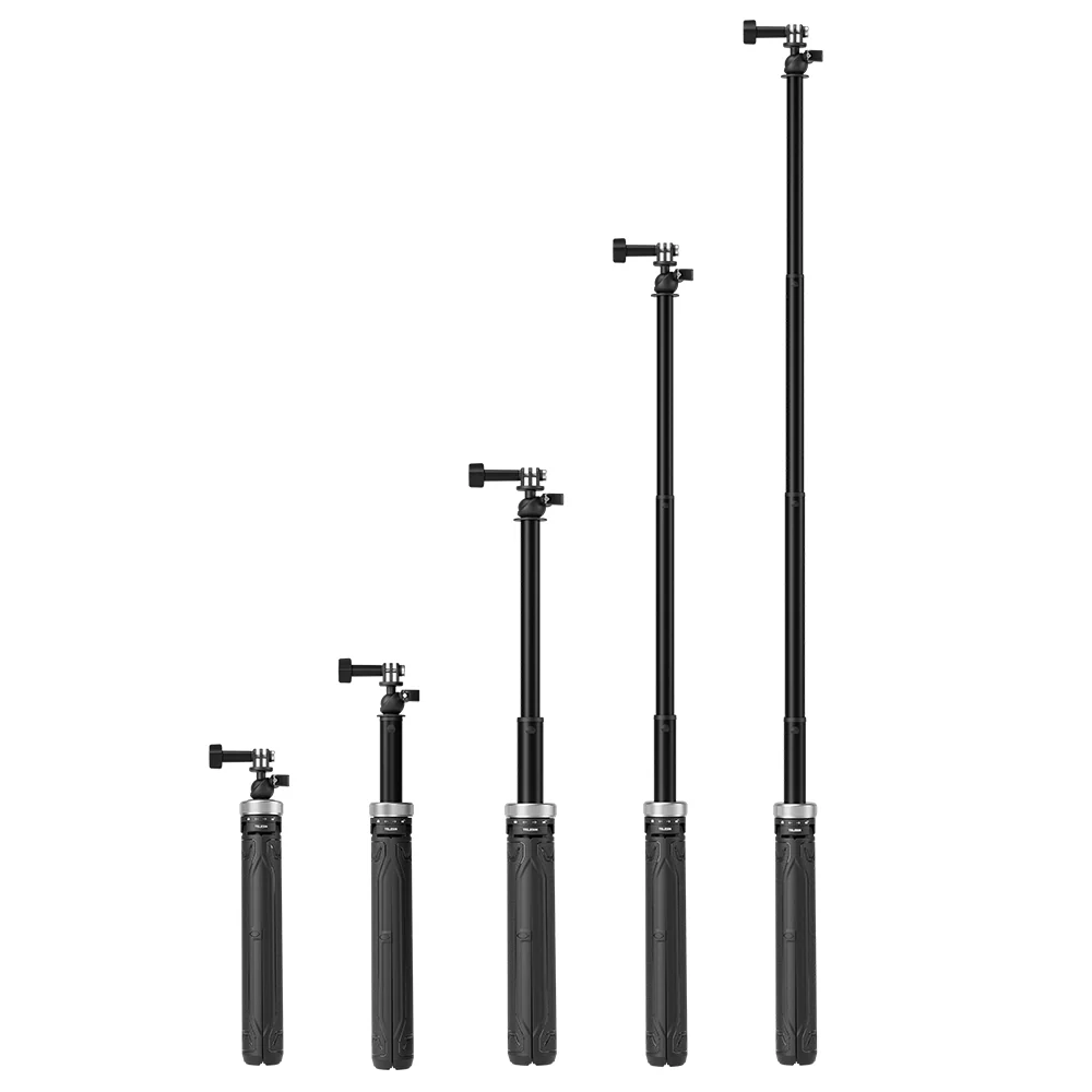 TELESIN Rotating Adjustable Tripod Selfie Stick - Image 6