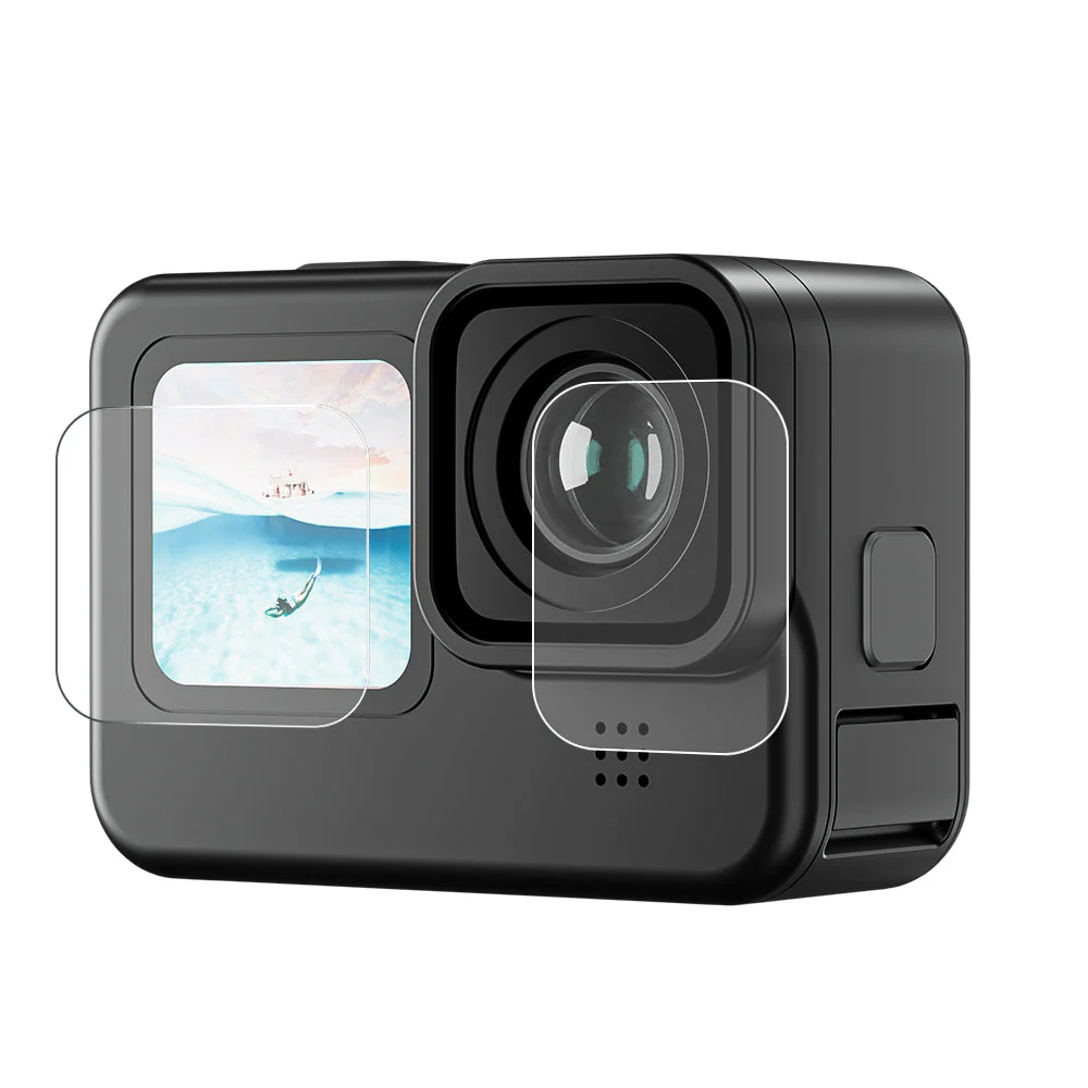 TELESIN Screen & Lens Protective HD Film Cover for GoPro 12/11/10/9 - Image 4