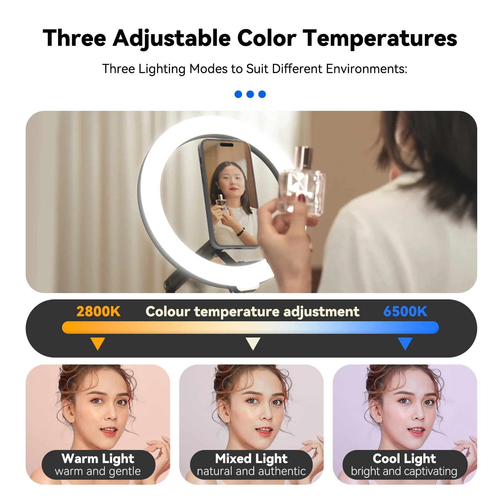 TELESIN Selfie Ring Light - Image 6
