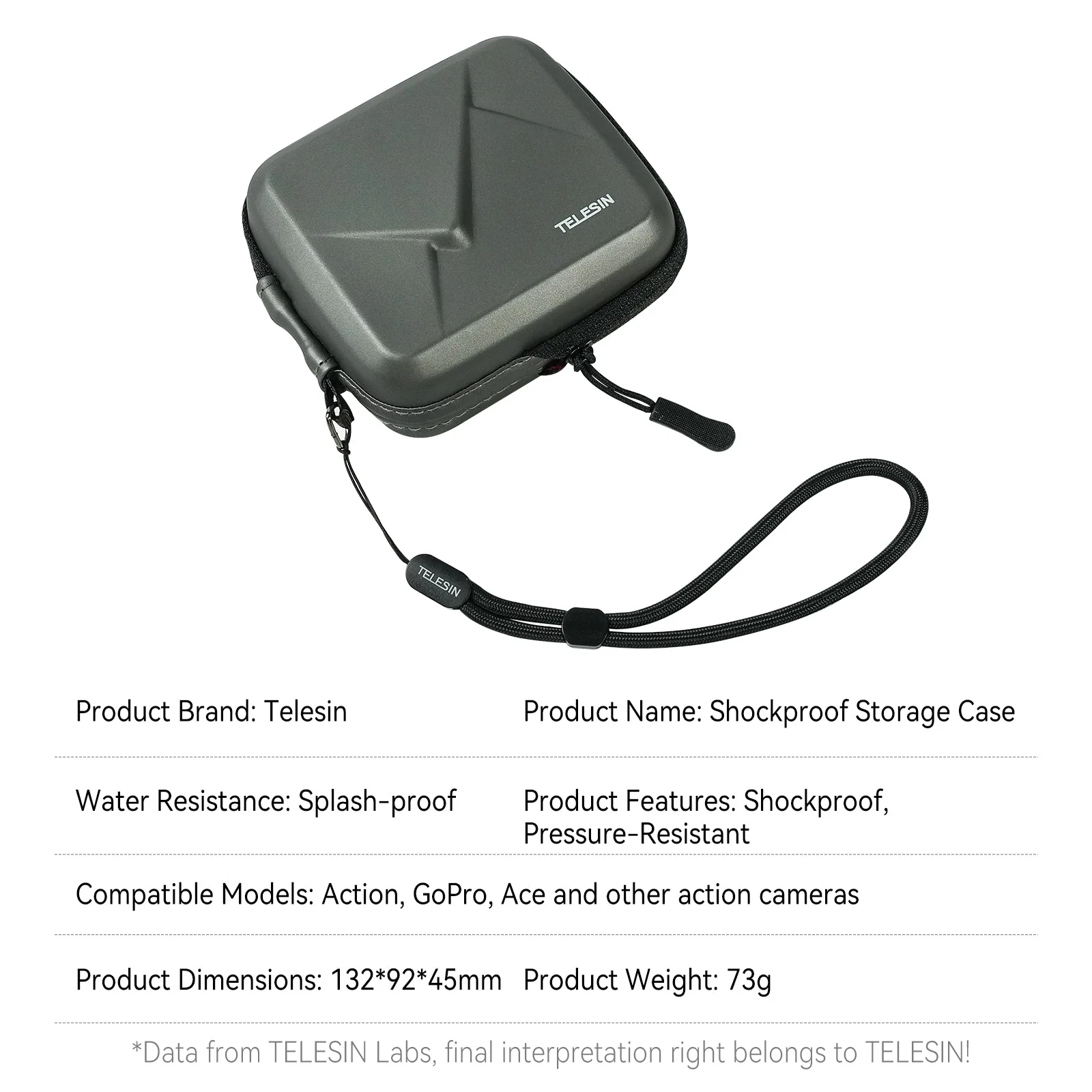 Telesin Shockproof & Pressure-Resistant Storage Case - Image 11