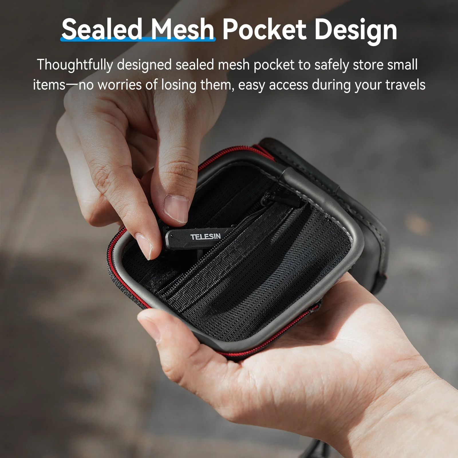 Telesin Shockproof & Pressure-Resistant Storage Case - Image 6