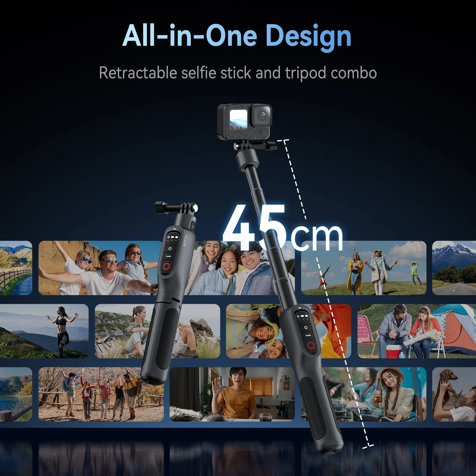 Shorty Rechargeable Selfie Stick - Image 7