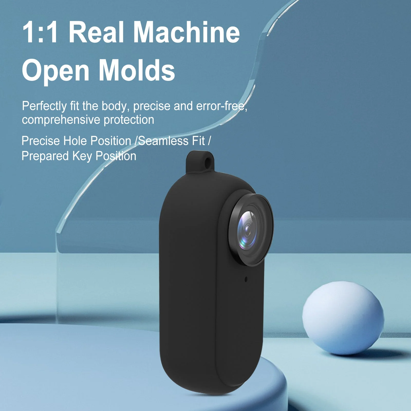 TELESIN Silicone Protective Case for Insta360 GO 2 - Image 6