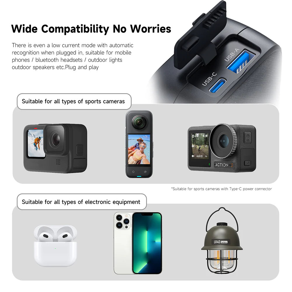 Power Bank Storage Charging Case For GoPro - Image 9