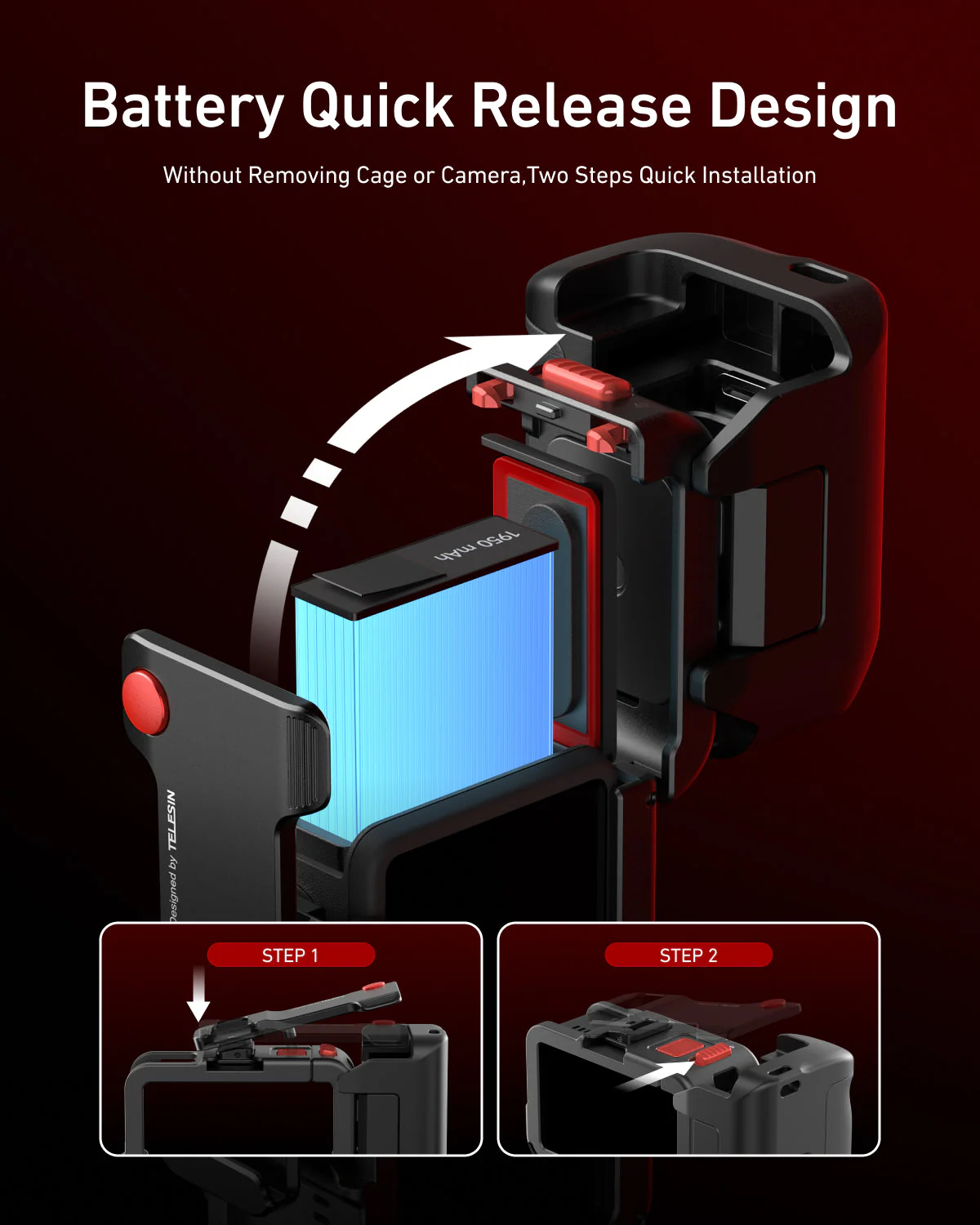 TELESIN StreetGrip Kit for Action 3-5 - Image 9