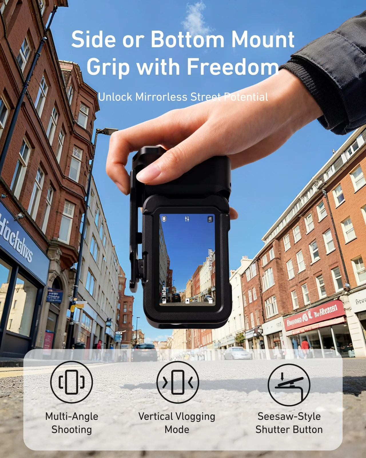 TELESIN StreetGrip Kit for Action 6 - Image 7
