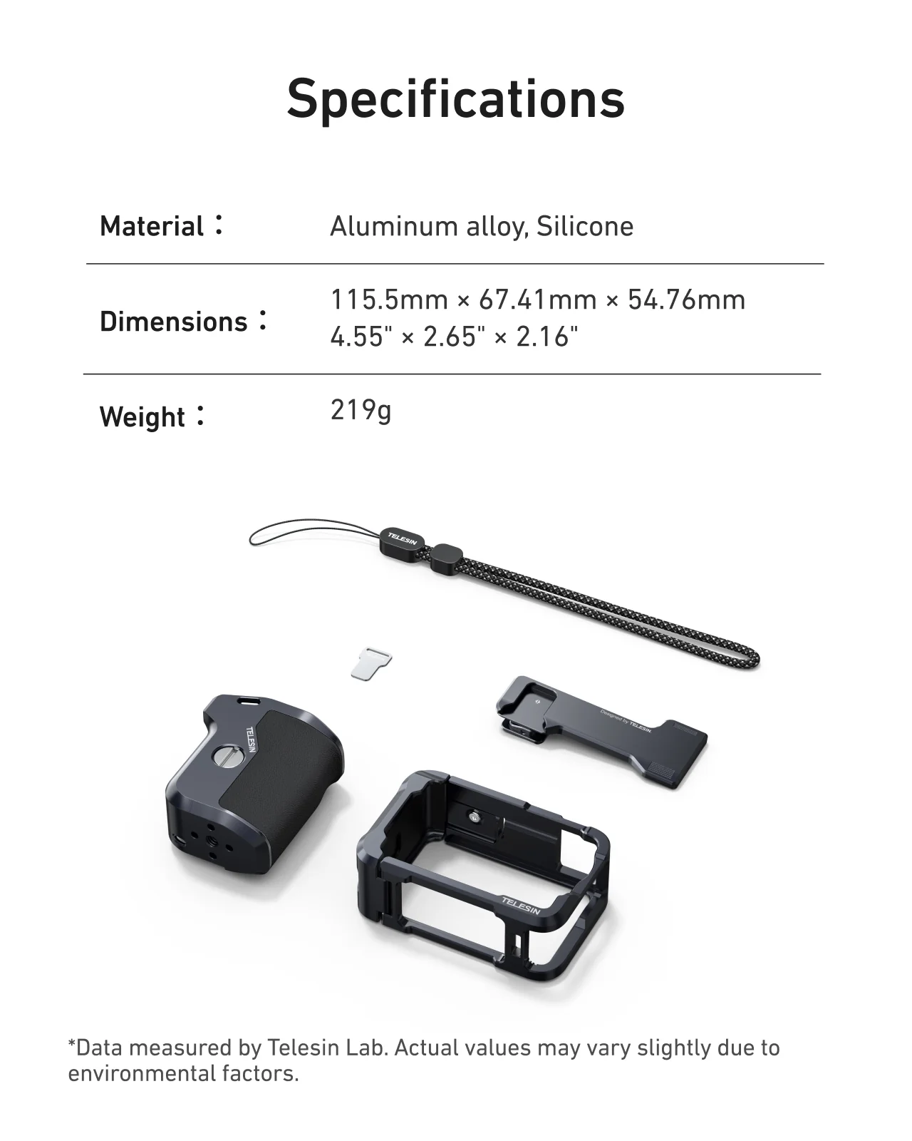 TELESIN StreetGrip Kit for Action 6 - Image 8