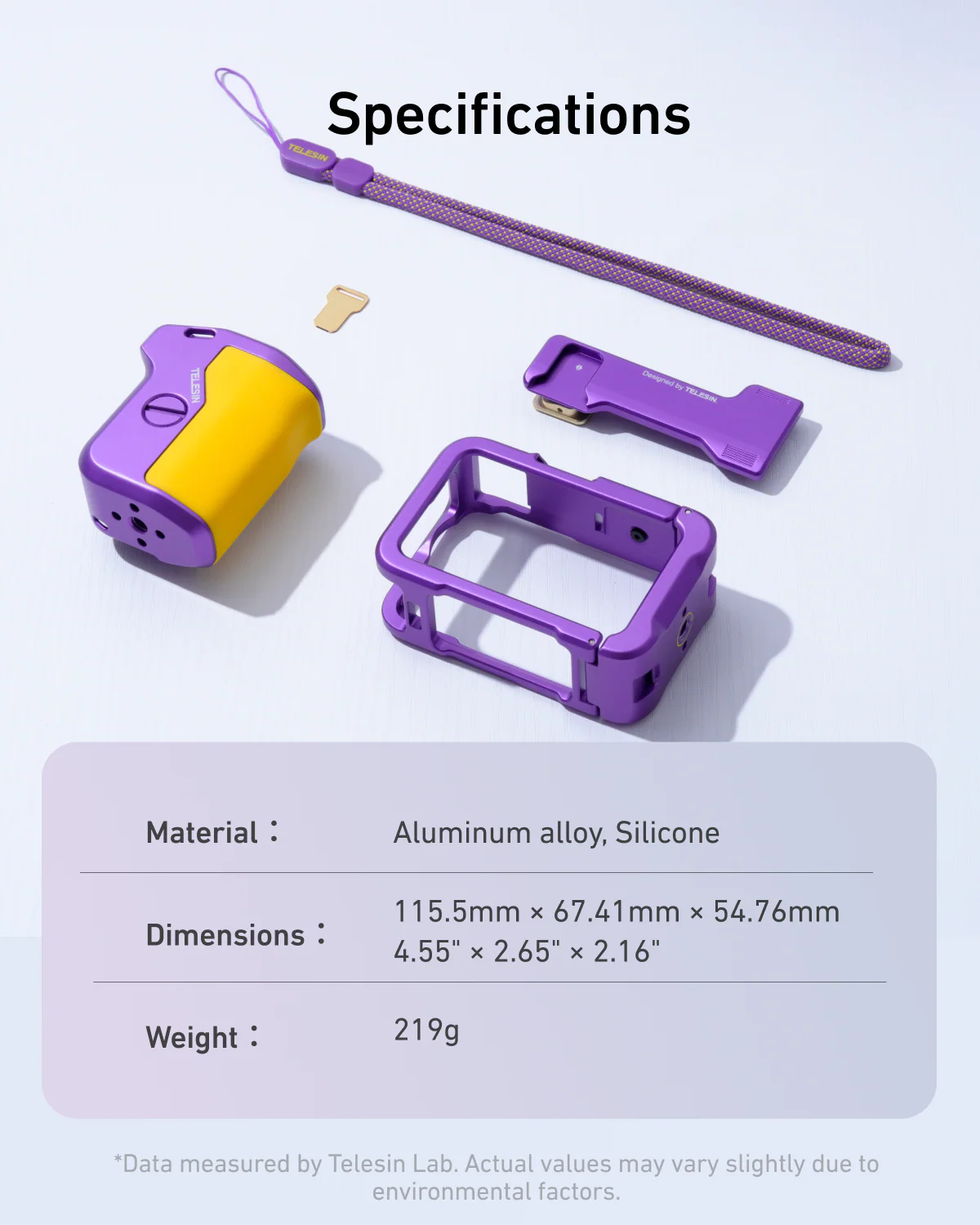 TELESIN StreetGrip Kit for Action 6 - Image 7