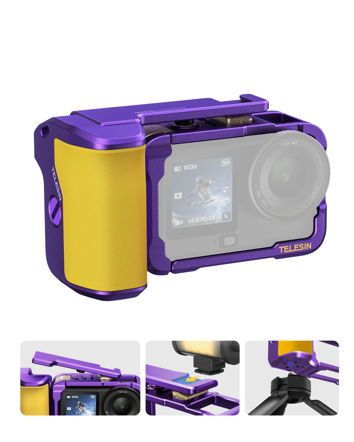 TELESIN StreetGrip Kit for Action 6 - Image 8