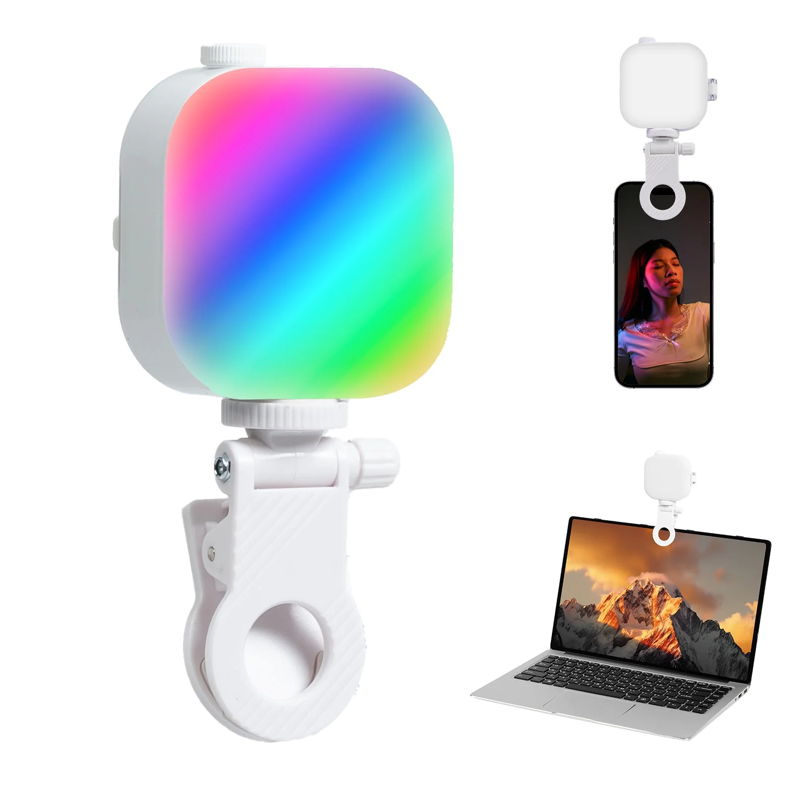 Telesin Mobile phone magnetic ice cube lamp - Image 12