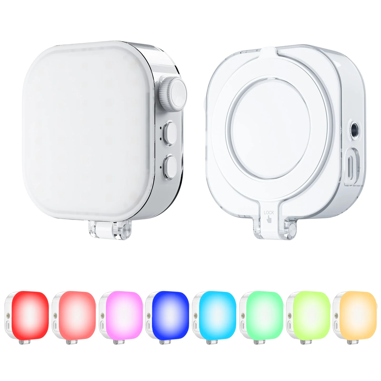 Telesin Mobile phone magnetic ice cube lamp - Image 15