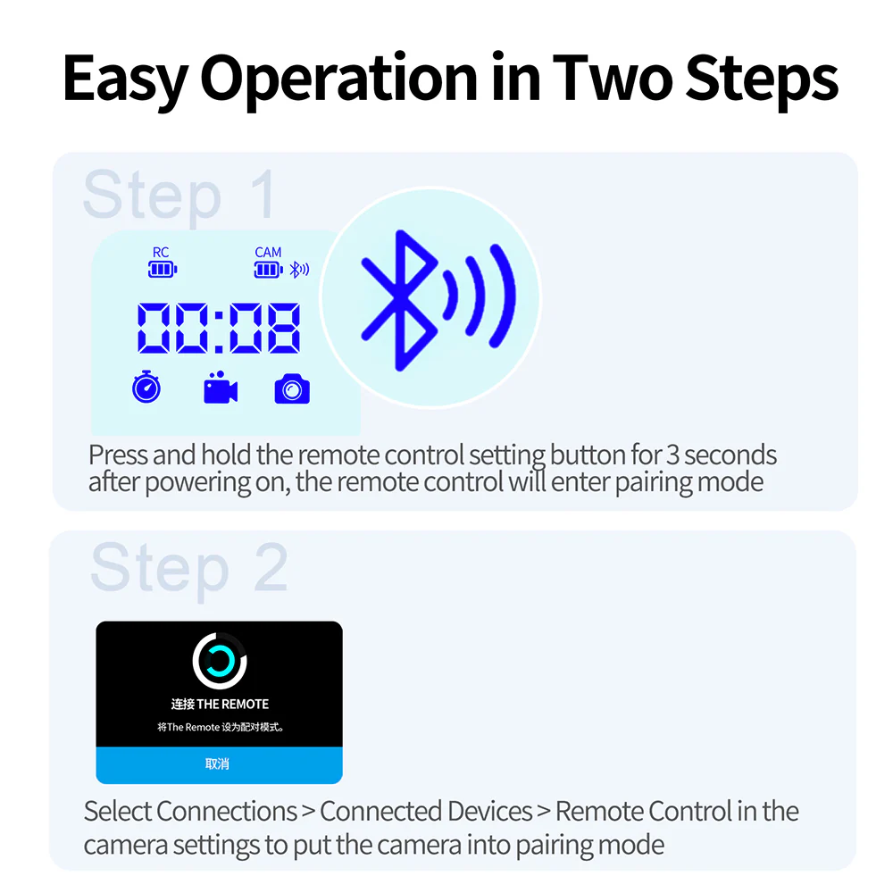 T10 Smart Wireless Remote Control for GoPro 8-12 - Image 12
