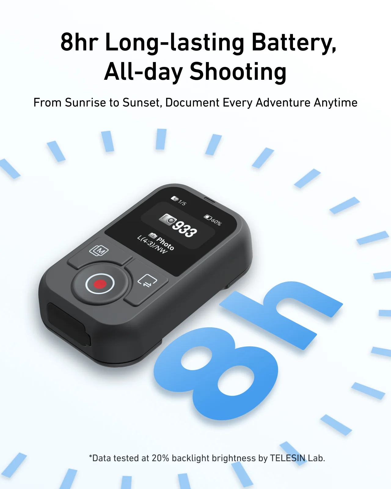 TELESIN T13 Waterproof Bluetooth Remote Control for DJI - Image 3