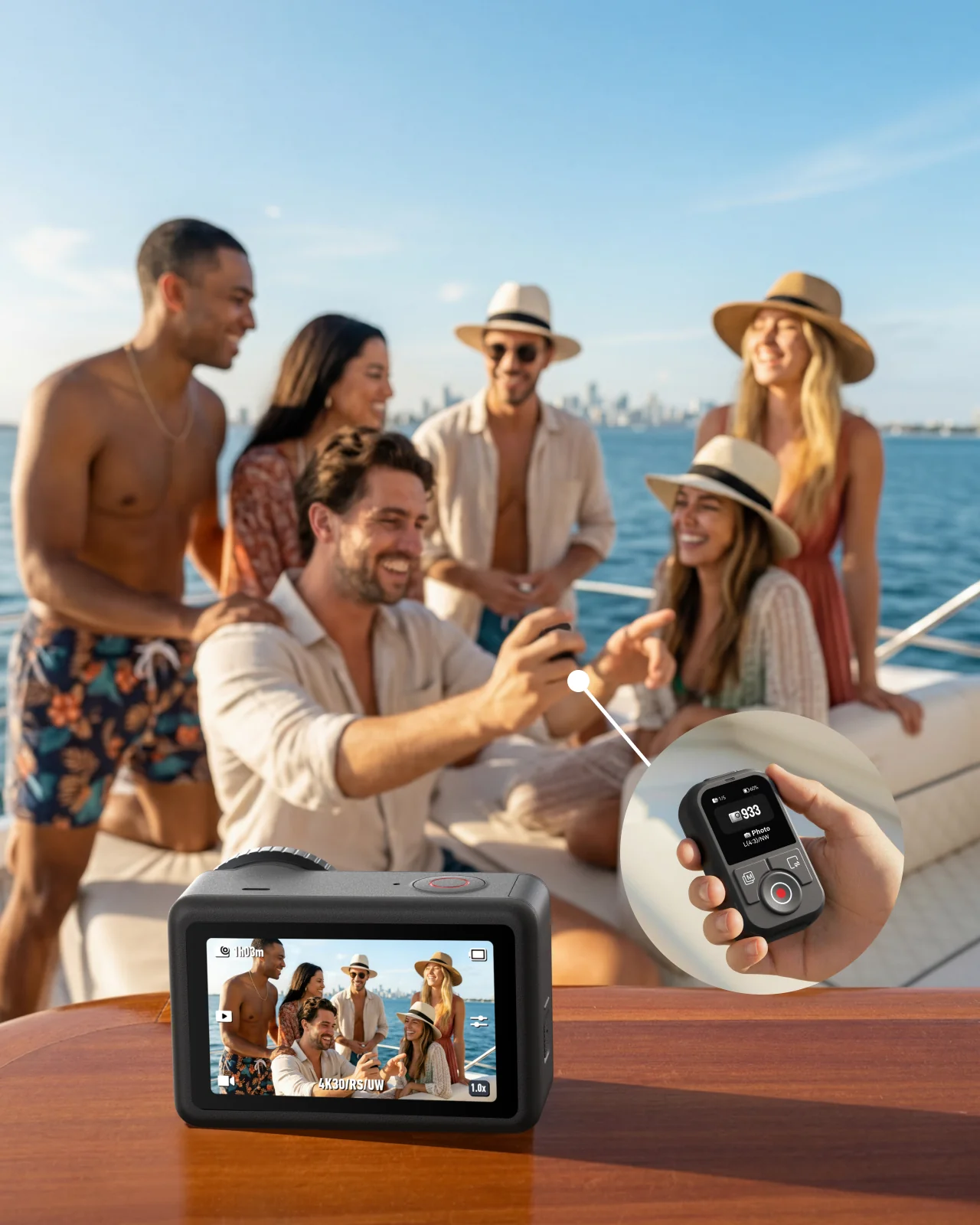 TELESIN T13 Waterproof Bluetooth Remote Control for DJI - Image 6