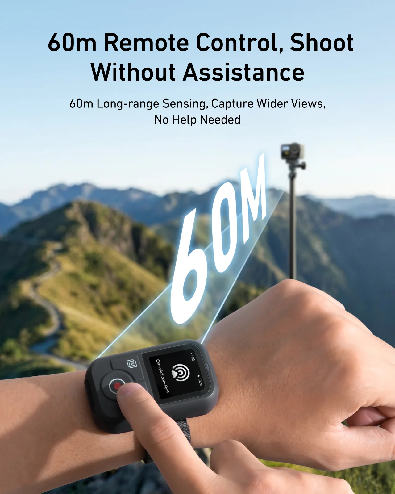 TELESIN T13 Waterproof Bluetooth Remote Control for DJI - Image 7