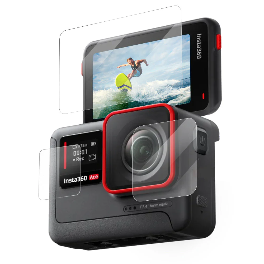 TELESIN Tempered Film for Insta 360 Ace Pro/ Ace - Image 2