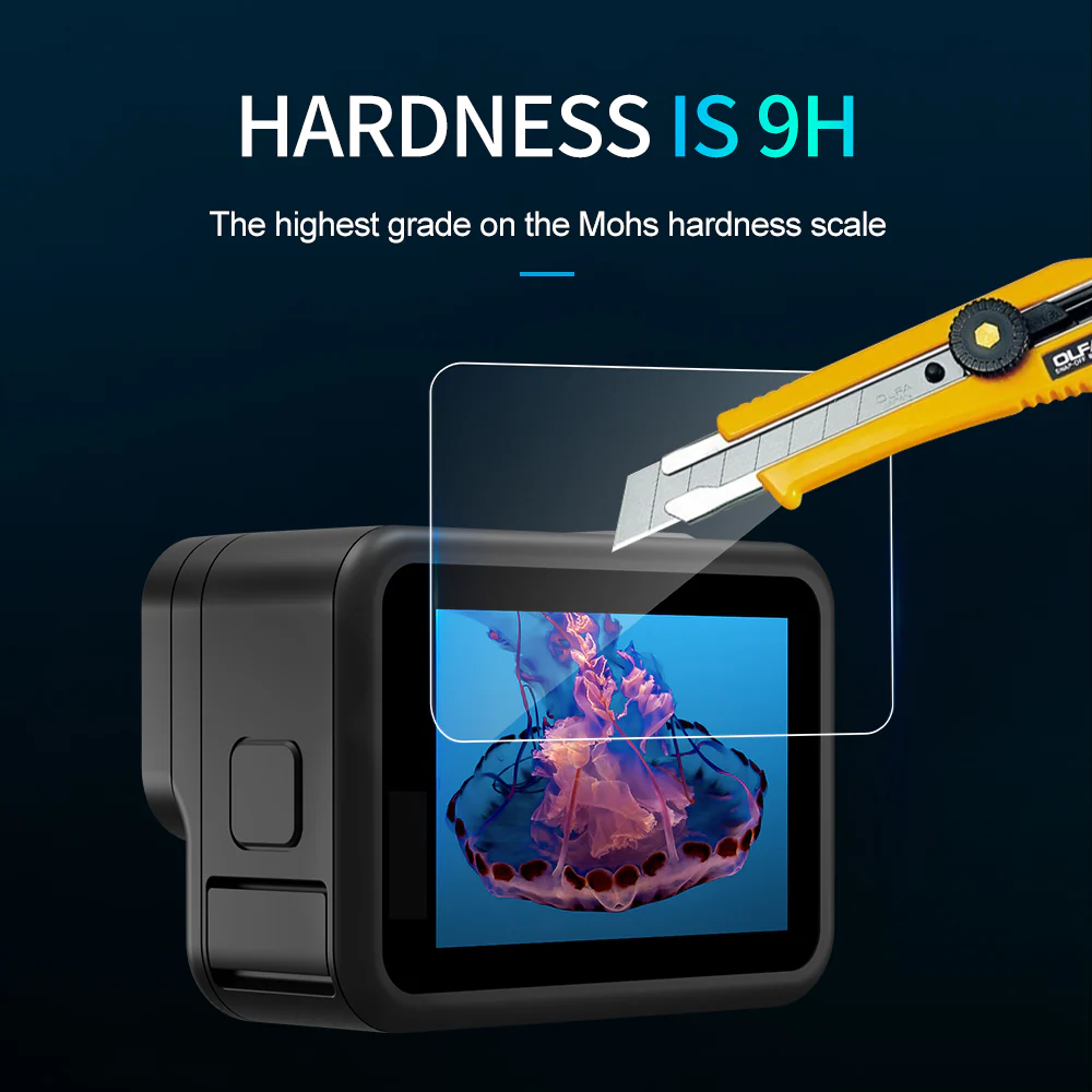 Tempered Glass Screen & Lens Protective Film Cover For GoPro 9-12 - Image 7