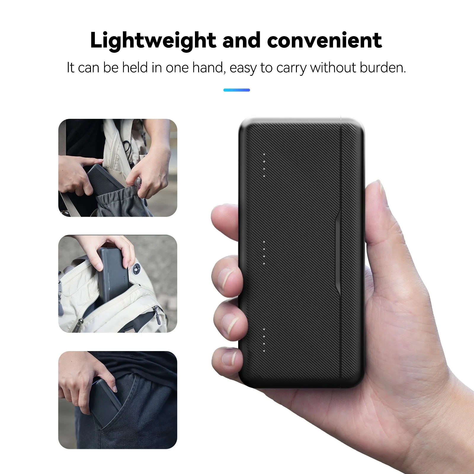 Telesin three card slot charging case for DJI Action 5/6 - Image 6