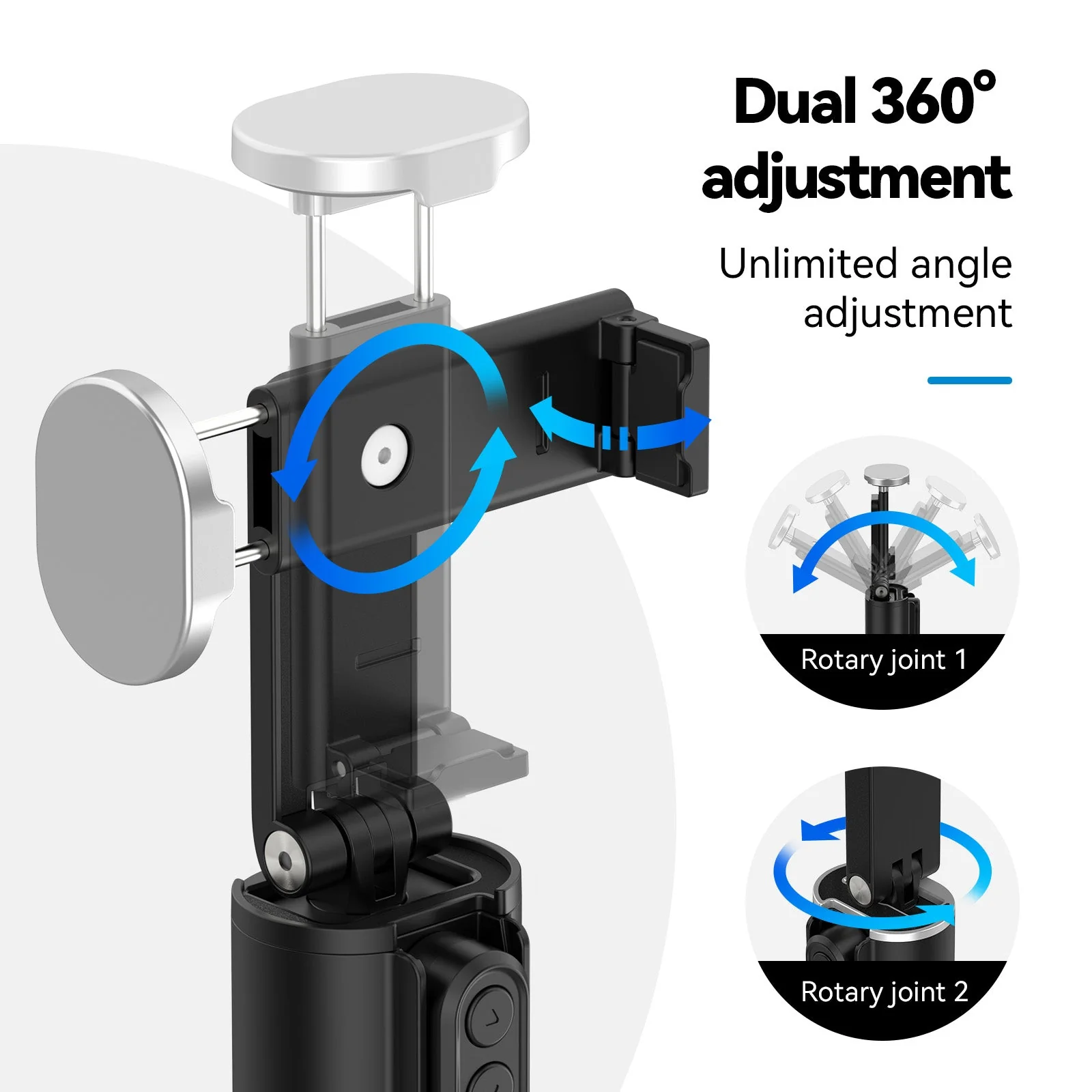 Telesin Remote Contro Travel Mount-Clamp Type - Image 3