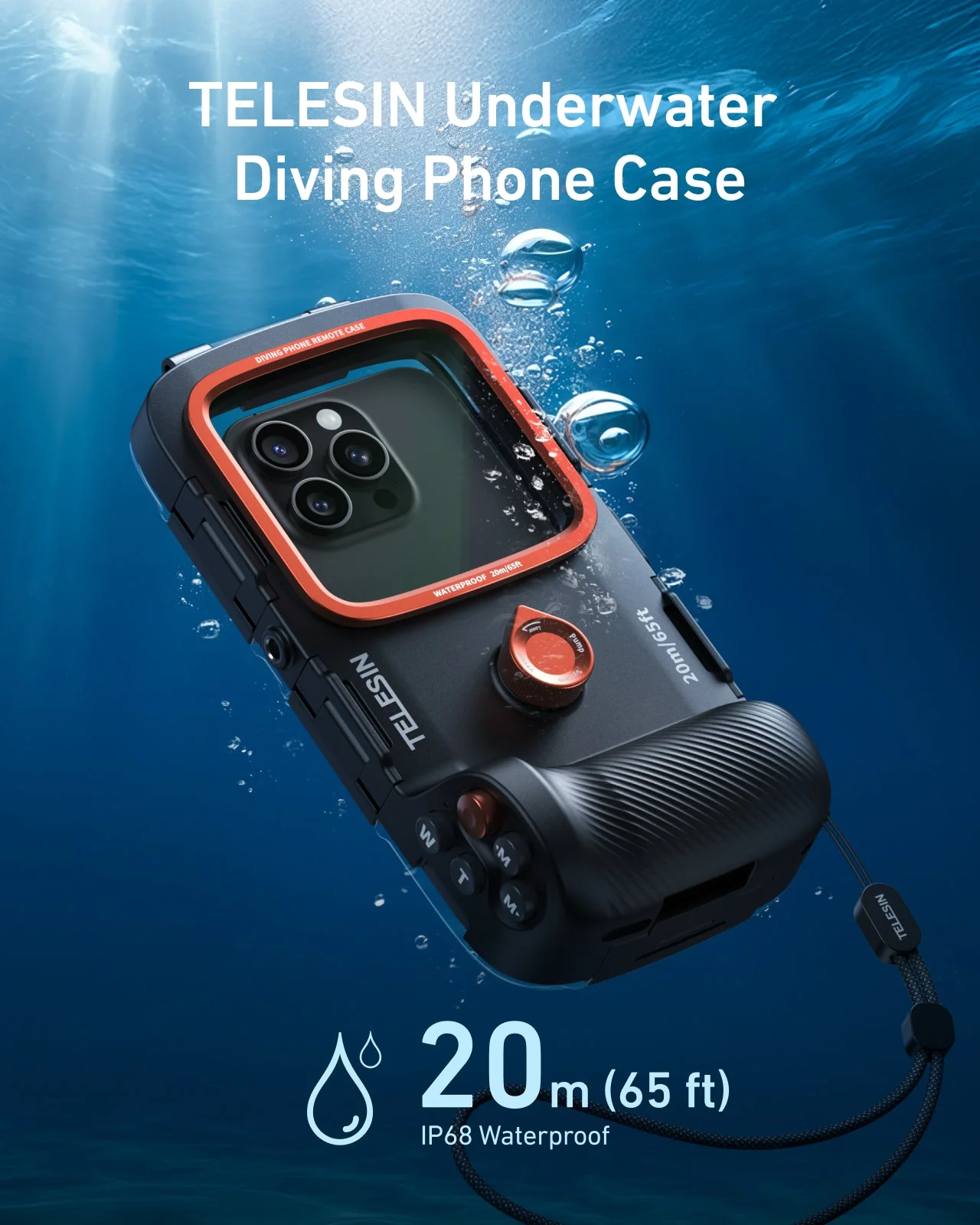 TELESIN Underwater Diving Phone Case - Image 3