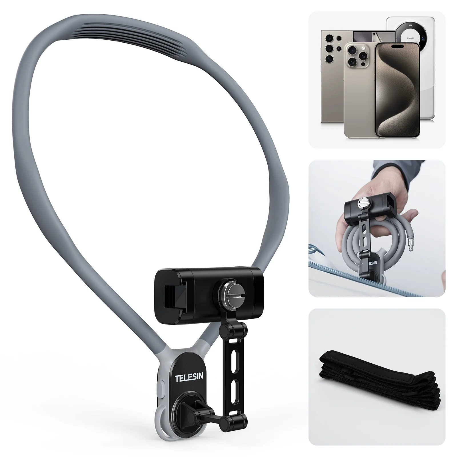 TELESIN Universal Neck Mount for Phones - Image 3