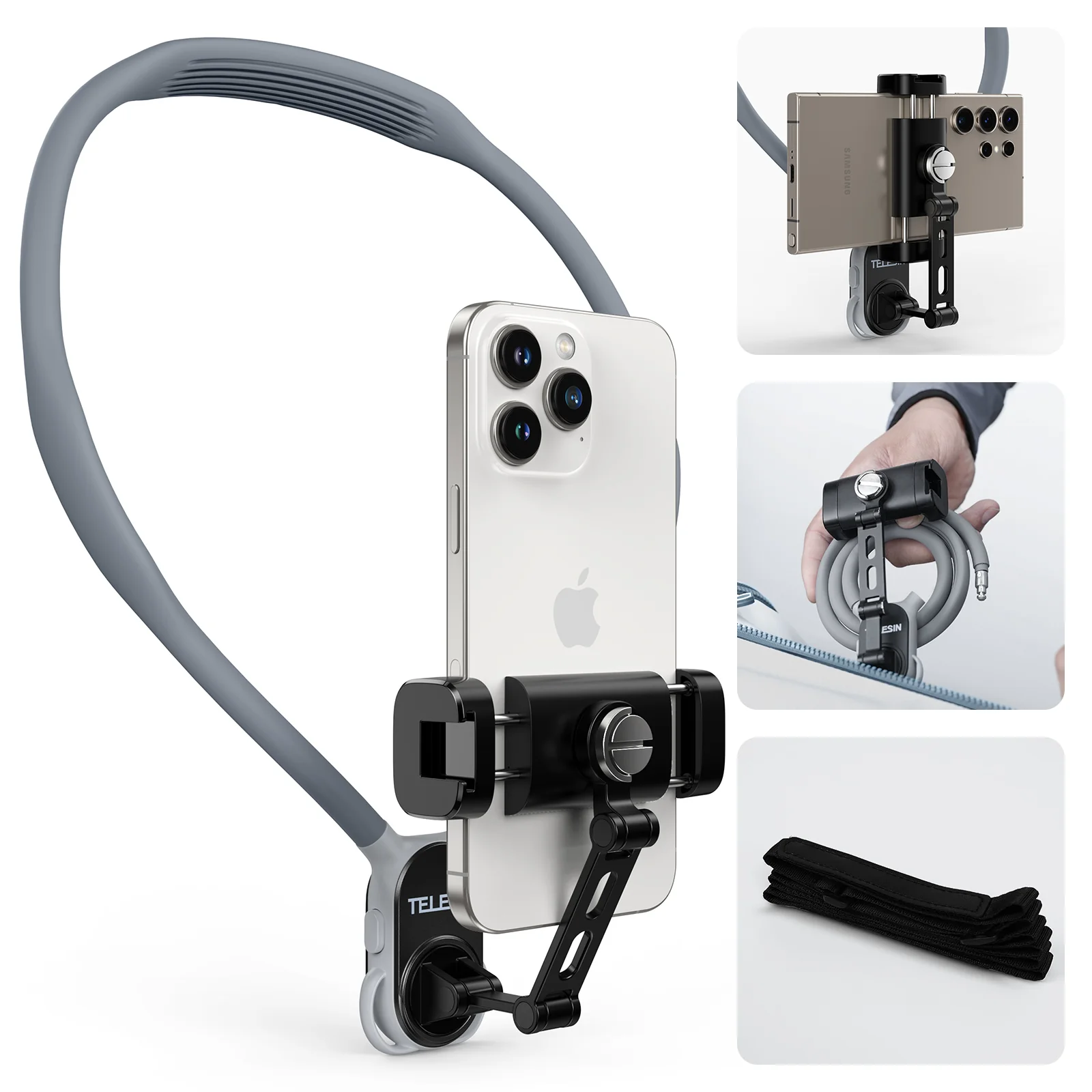 TELESIN Universal Neck Mount for Phones - Image 4