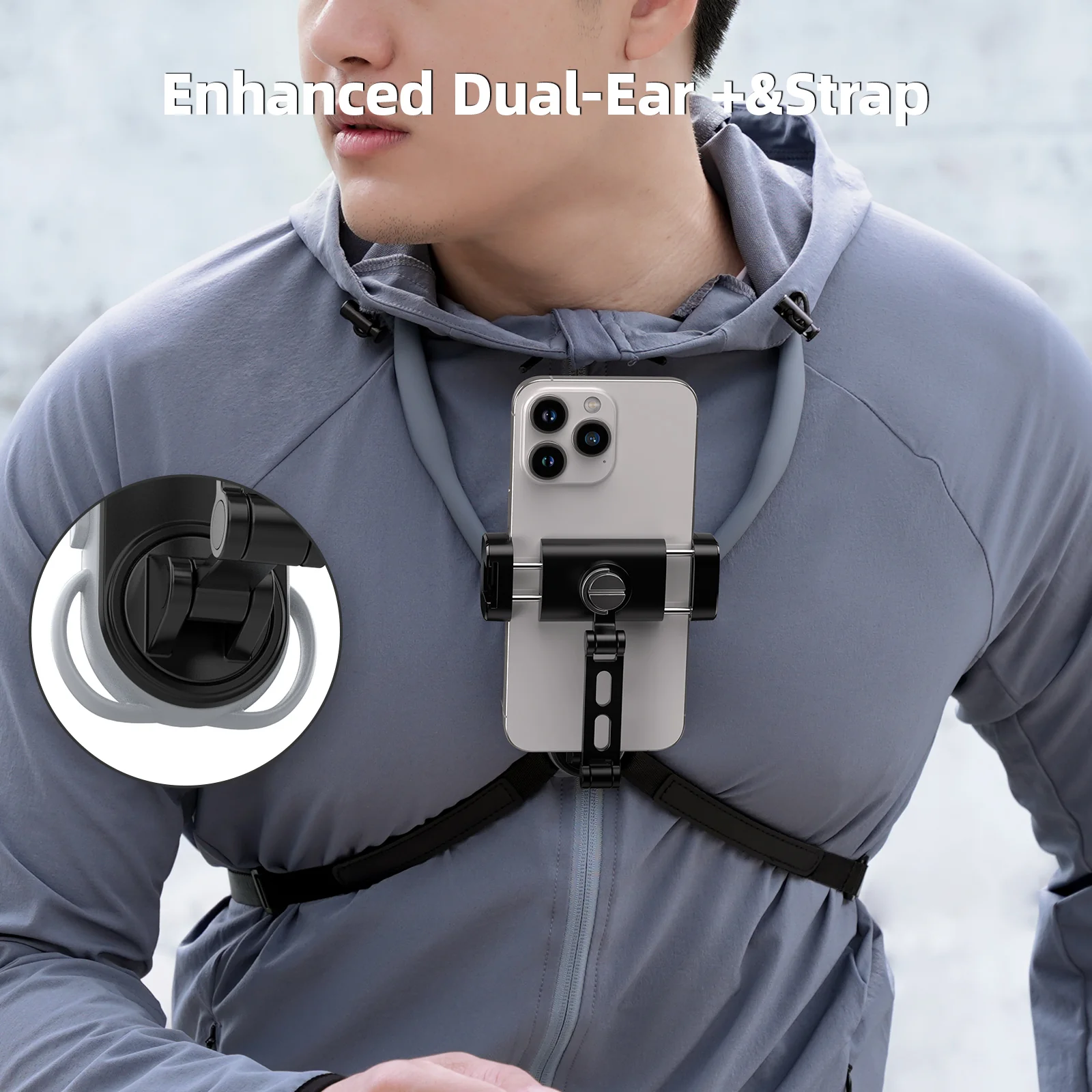 TELESIN Universal Neck Mount for Phones - Image 8