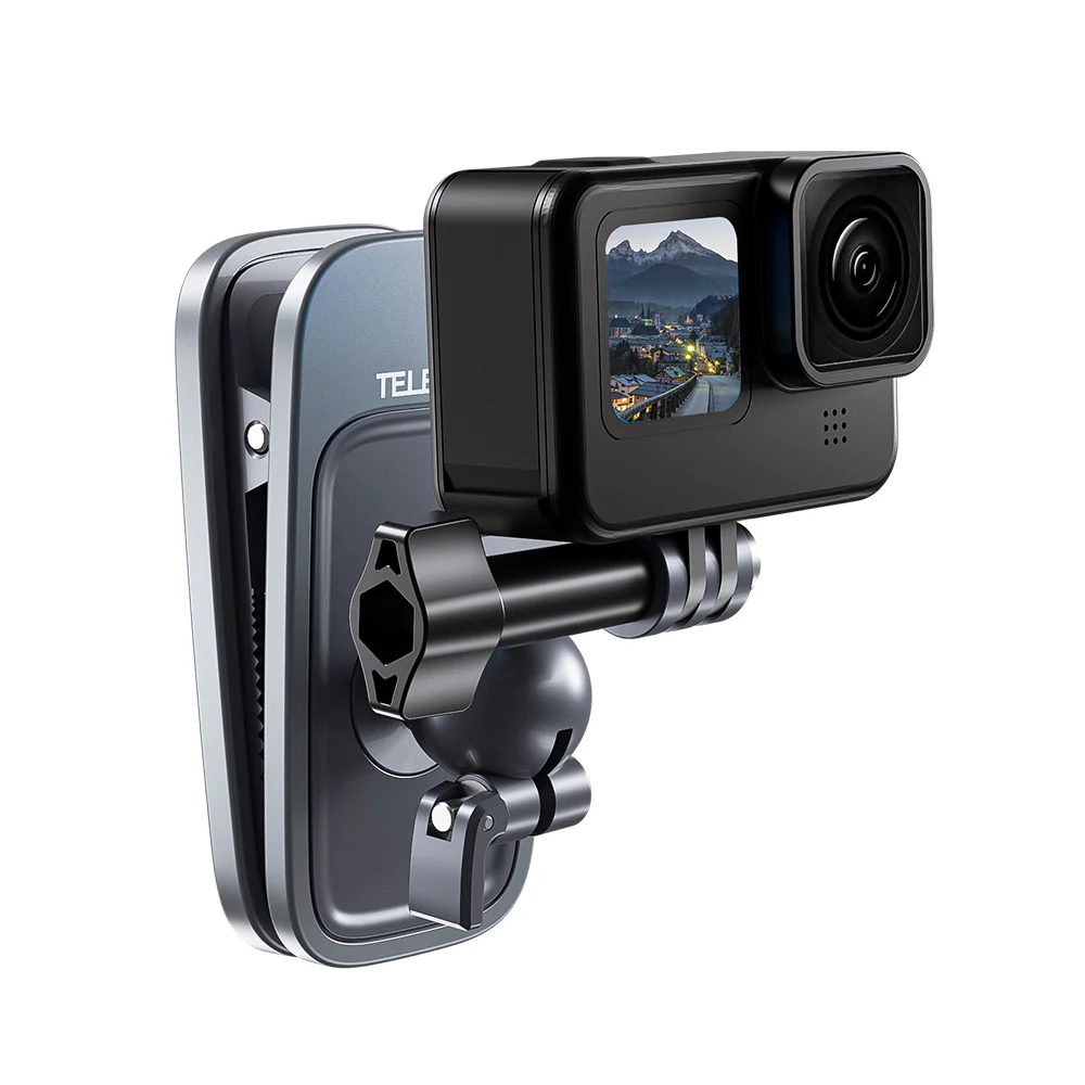 TELESIN Upgraded Magnetic Universal Backpack Clip - Image 5