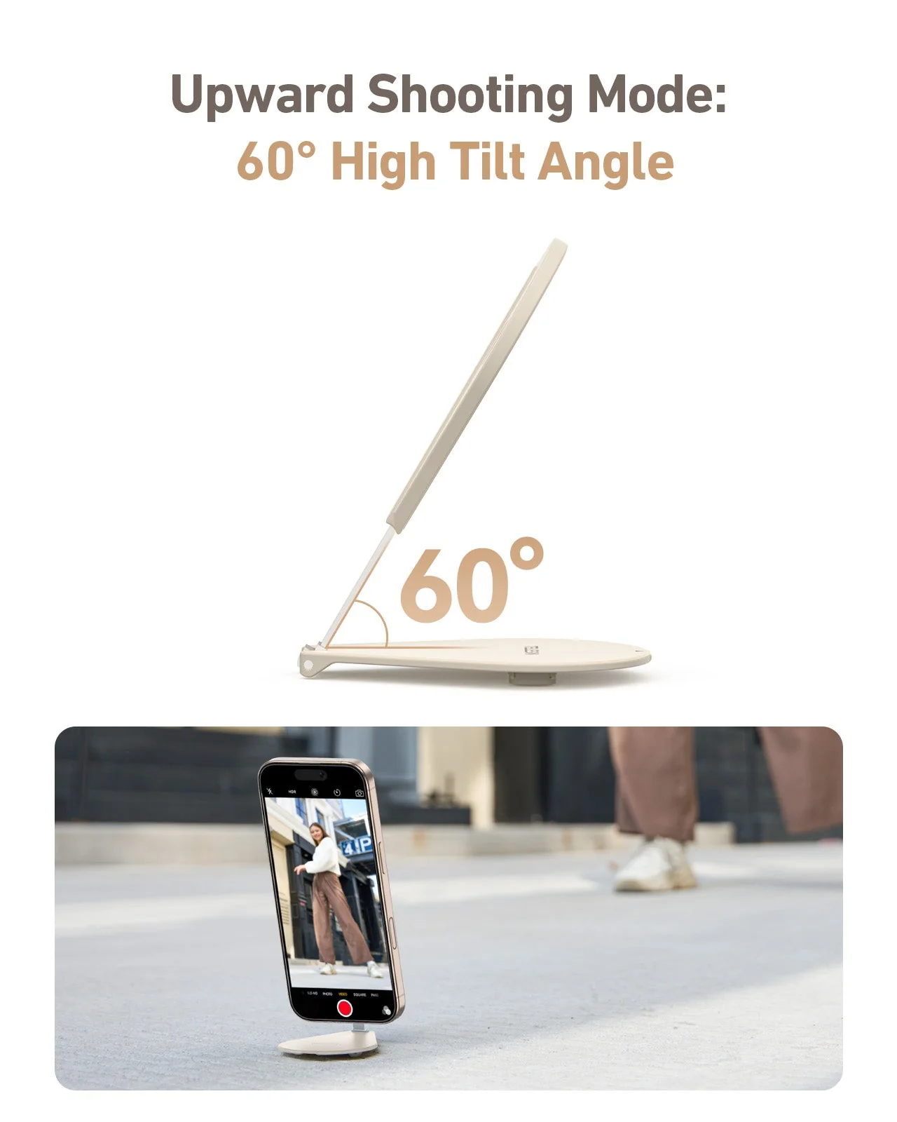 TELESIN Waterdrop-shaped Phone Stand - Image 4
