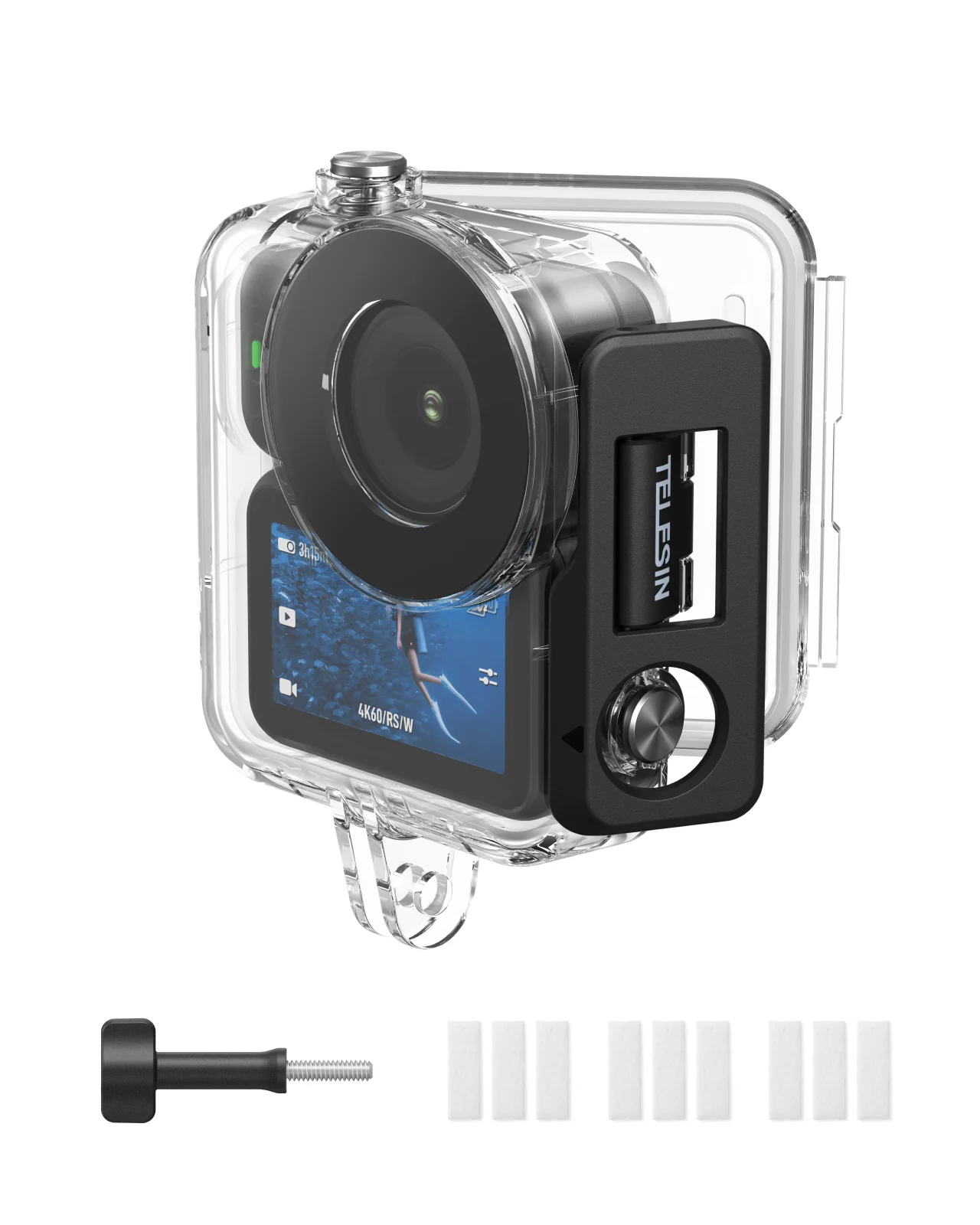TELSIN 60m Waterproof Dive Case for DJI Osmo Nano - Image 2