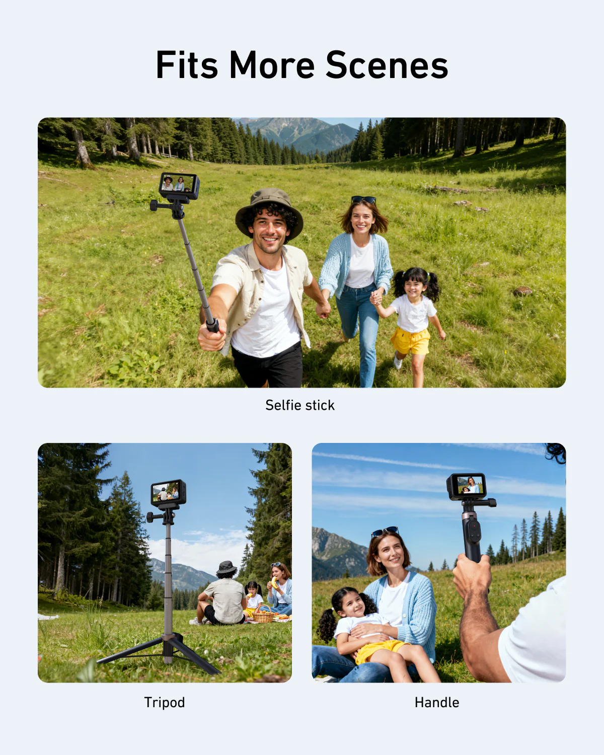 Vlog Remote Selfie Stick for DJI/GoPro/Smartphones - Image 5